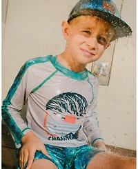 Deux par Boys Long Sleeve Rashguard