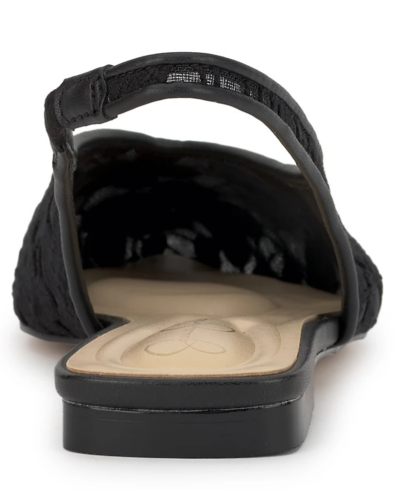Jessica Simpson Women's Mezzah Slingback Mule Flats