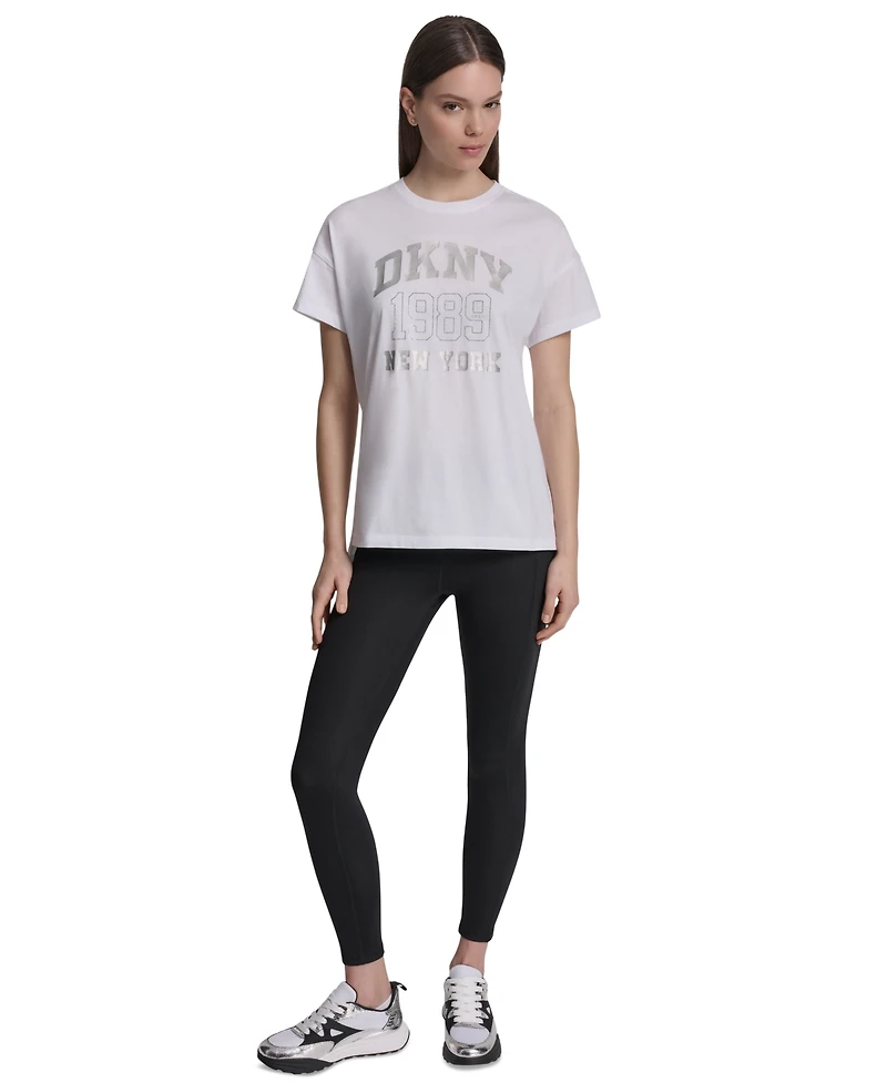 Dkny Sport Short-Sleeve New York 1989 Logo T-Shirt