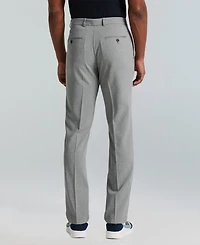 Perry Ellis Portfolio Men's Slim-Fit Gripper Waist Dress Pants