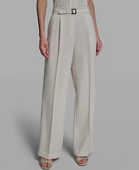 Karl Lagerfeld Paris Women's Mid-Rise Pants