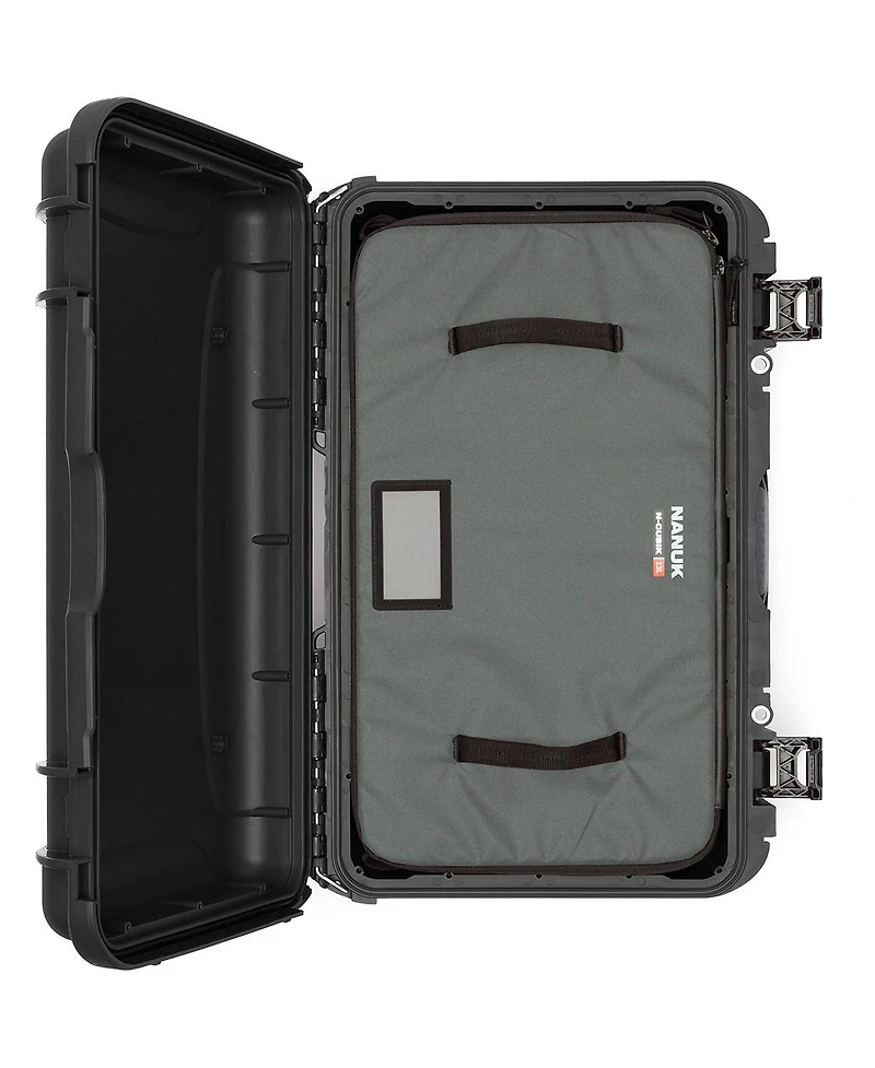 Nanuk Media Series 935 Wheeled Waterproof Hard Case with N-Cubik 13L Insert and Lid Organizer