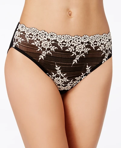 Wacoal Women's Embrace Lace Hi Cut Embroidered Brief Underwear Lingerie 841191