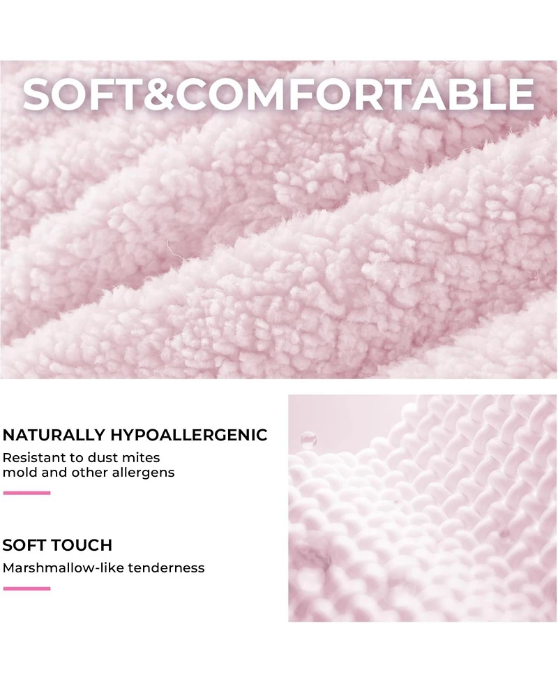 gaomon Queen Upholstered Led Bed Frame with Storage Drawers Girls Flower Headboard Boucle Princess Platform Frame.