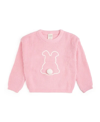 Sweet Wink Big Girls Easter Bunny Knit Sweater