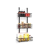 Homfan Over The Door Pantry Organizer, Bathroom Organizer Shelves