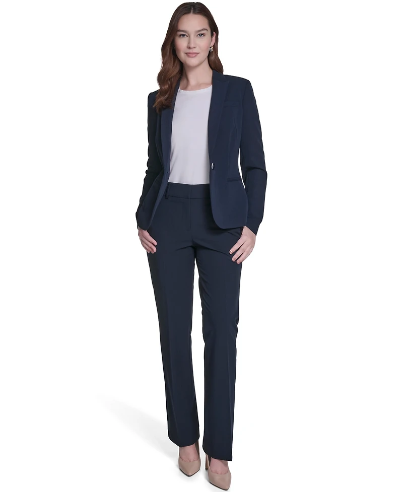Tommy Hilfiger Women's One-Button Blazer