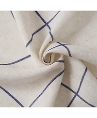 Elrene Home Fashions Brighton Windowpane Plaid Blackout Window Curtain Panel