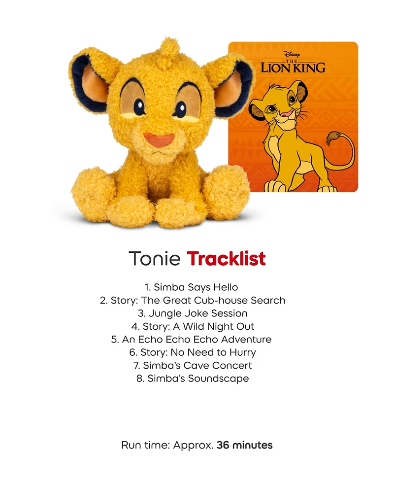 Cuddle Tonies Disney Simba