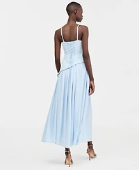 Rare Juniors' Asymmetric Sleeveless Midi Dress