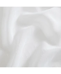 Elrene Carmen Sheer 114" x 108" Extra-Wide Indoor/Outdoor Grommet Curtain Panel with Tieback