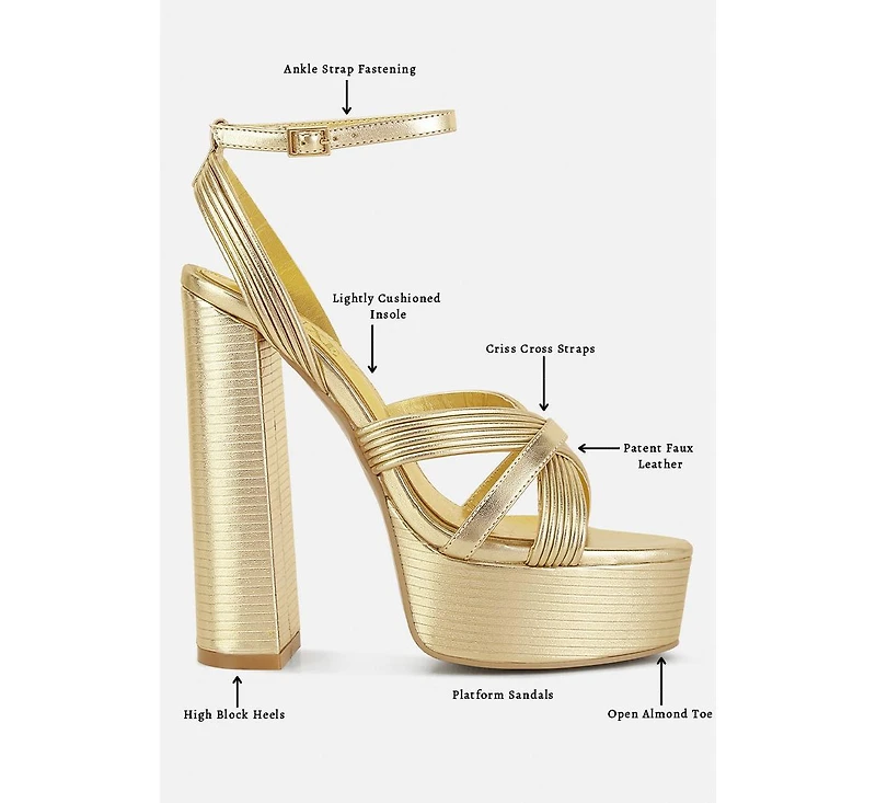 splendid crisscross straps high heel sandals