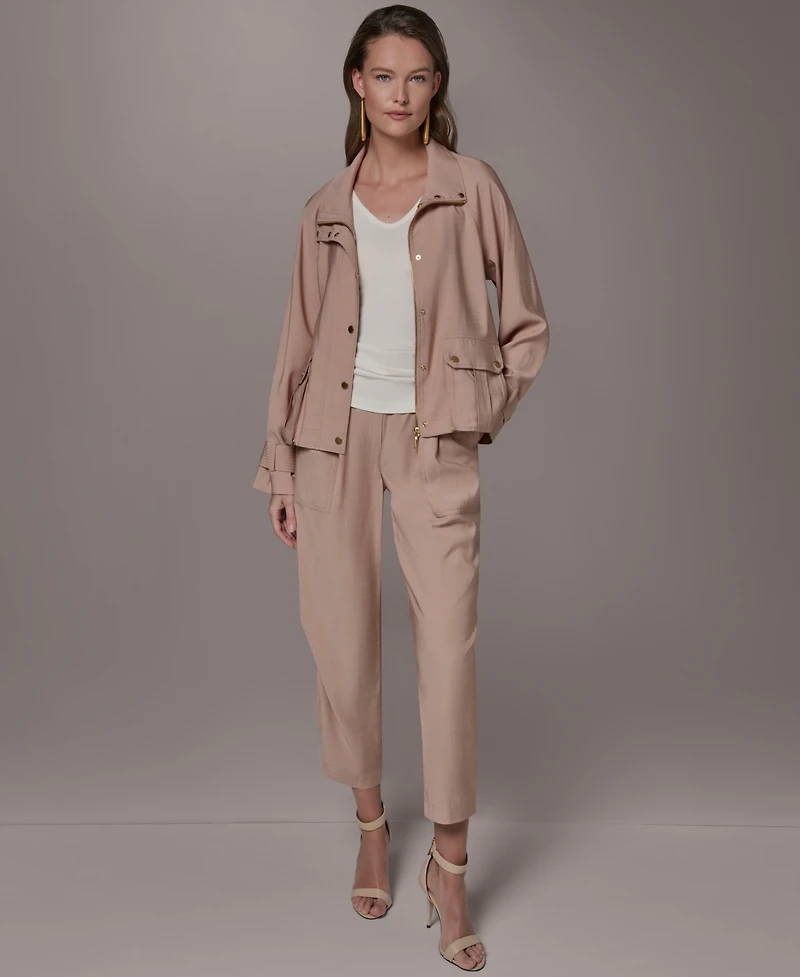 Donna Karan New York Women's Collared Neck Jacket