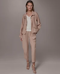 Donna Karan New York Women's Collared Neck Jacket