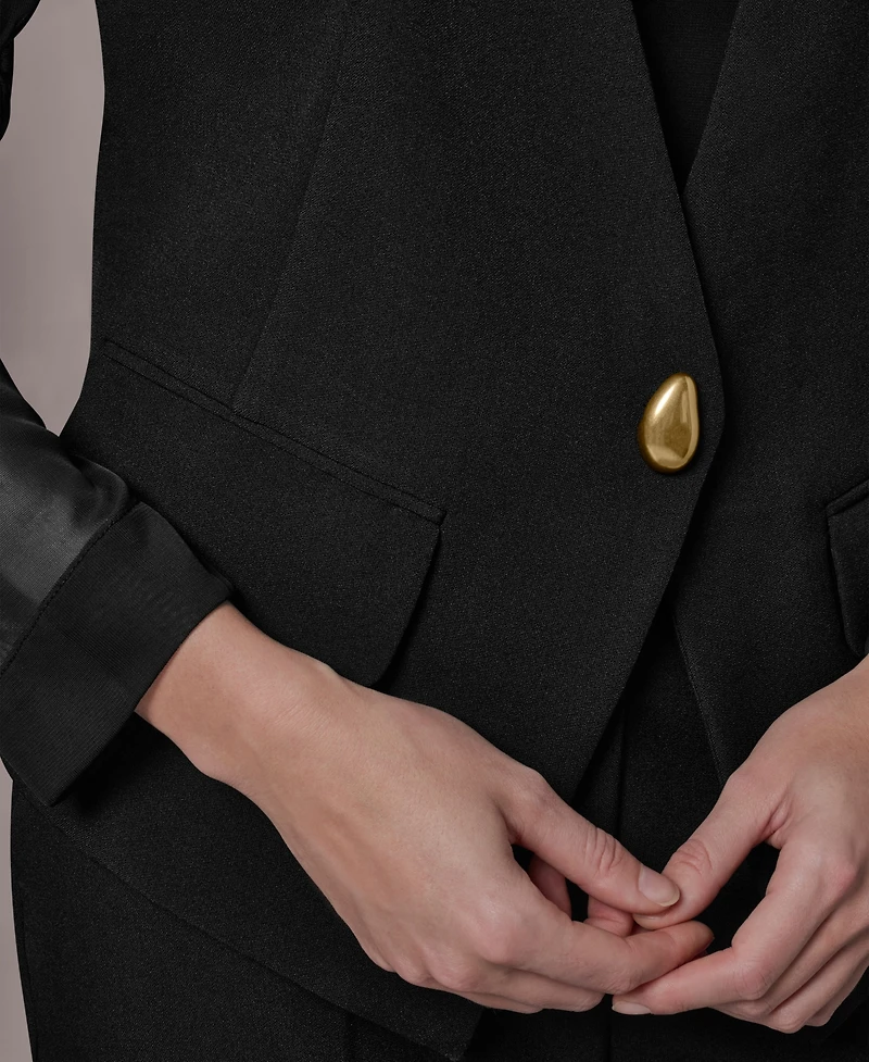 Donna Karan New York Women's One-Button Jacket