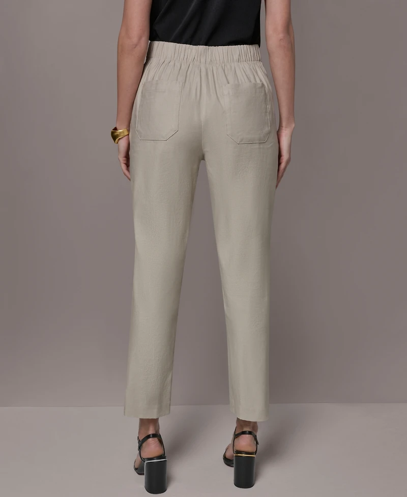 Donna Karan New York Women's Pleated Straight Pants