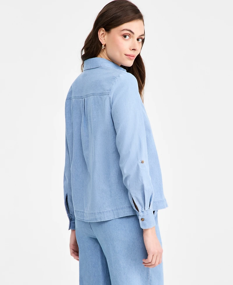Jones New York Women's Long-Sleeve Button Down Shirt
