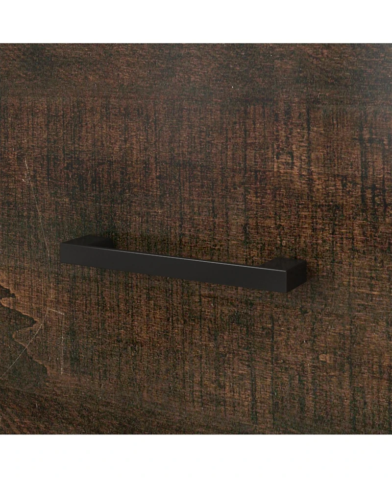 Homsee White Mirror Finished Wooden 9-Drawer Chest of Drawers, Dresser