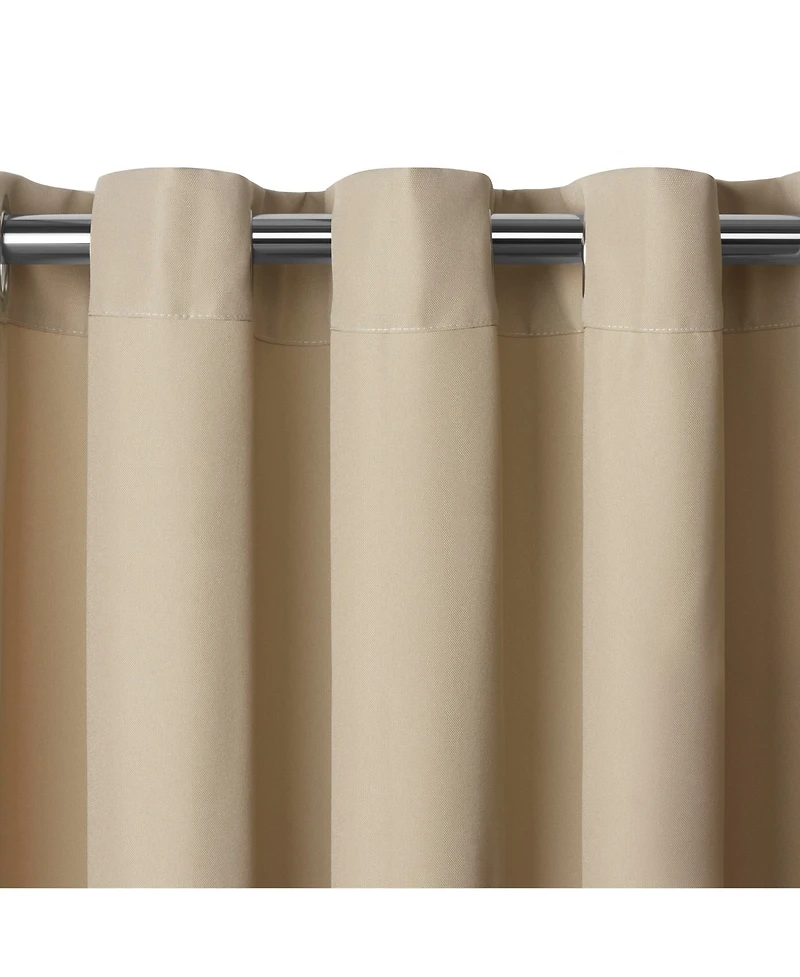 Elrene Home Fashions Connor Solid Indoor Outdoor Window Curtain