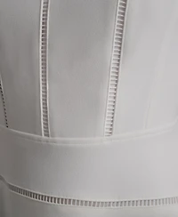 Dkny Women's Jewel Neck Sleeveless Dress