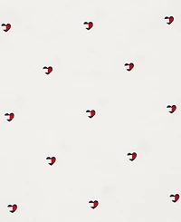 Tommy Hilfiger Girls' 7-16 Allover Heart Print Short-Sleeve T-Shirt