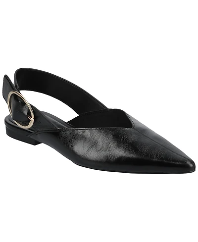 Journee Collection Women's Jacqueline Slingback Ankle Buckle Flats