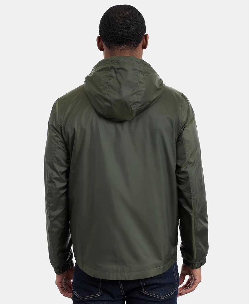 Michael Kors Men's Hooded Windbreaker Jacket