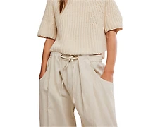 Free People Women's Chambers Laid Back Pull-On Pants