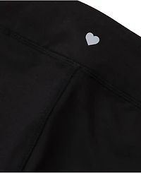 Lands' End Girls High Waisted Active Flare Leggings