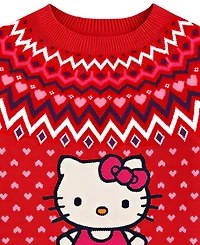 Kate Mack Girls' 2T-6X Hello Kitty Fair Isle Sweater