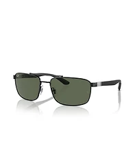 Ray-Ban Unisex Rectangle Sunglasses, RB3737