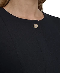 Jessica Howard Women's Puff-Sleeve Short Dress