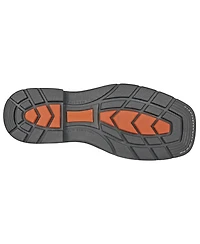 Hoss Boot Company Men's Brisbee Lacer 8 Inch Distressed Lace Up Kiltie Composite Toe Work