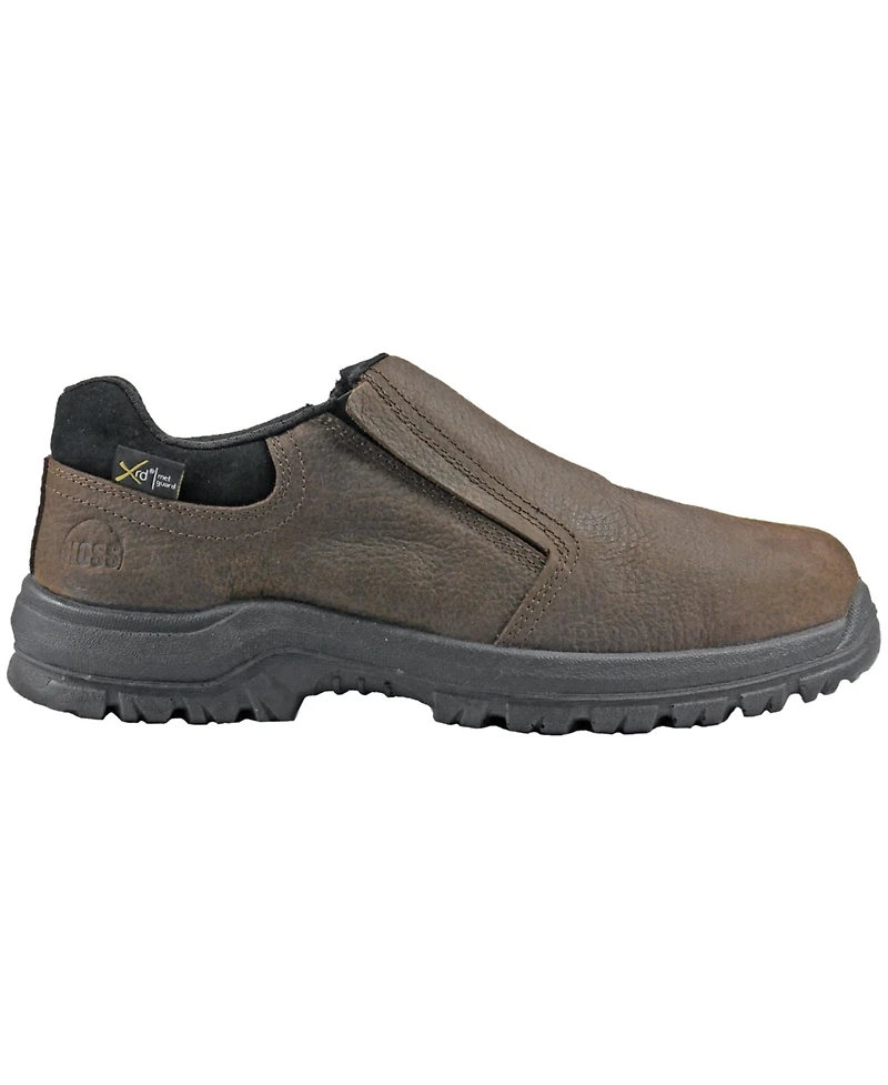 Hoss Boot Company Men's Worker Slip On Composite Toe Met Guard Work Shoe