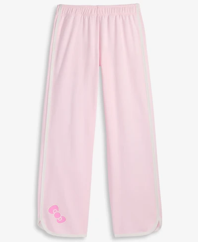 Grayson Threads Kids, The Label Girls' S-xl Hello Kitty Wide-Leg Contrast-Seam Pants