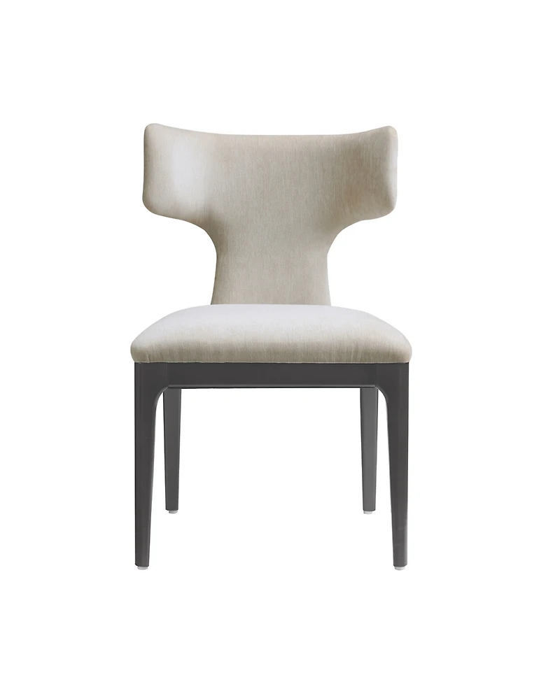 Eloria Chenille Upholstered Dining Side Chairs, Set of 2