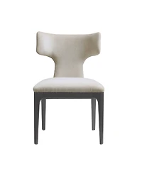 Eloria Chenille Upholstered Dining Side Chairs, Set of 2