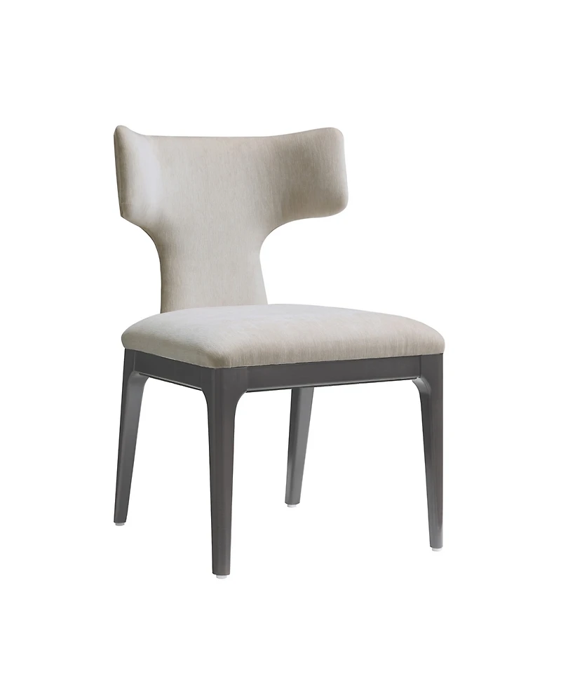 Eloria Chenille Upholstered Dining Side Chairs, Set of 2