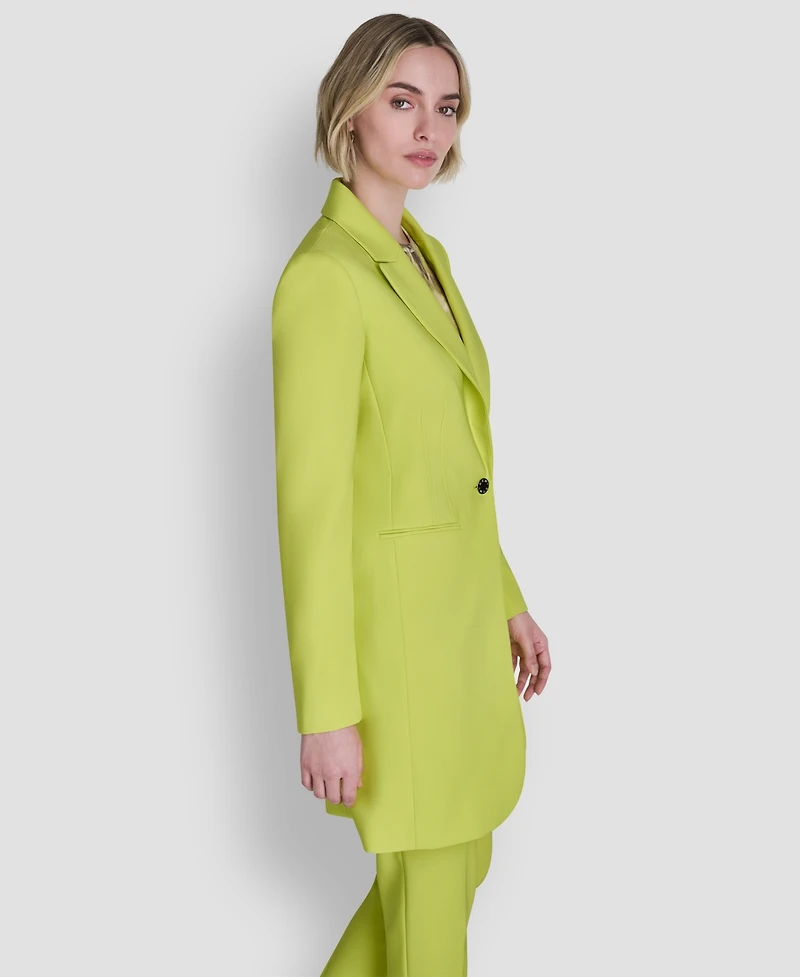 Dkny Women's Notch Collar Topper Jacket