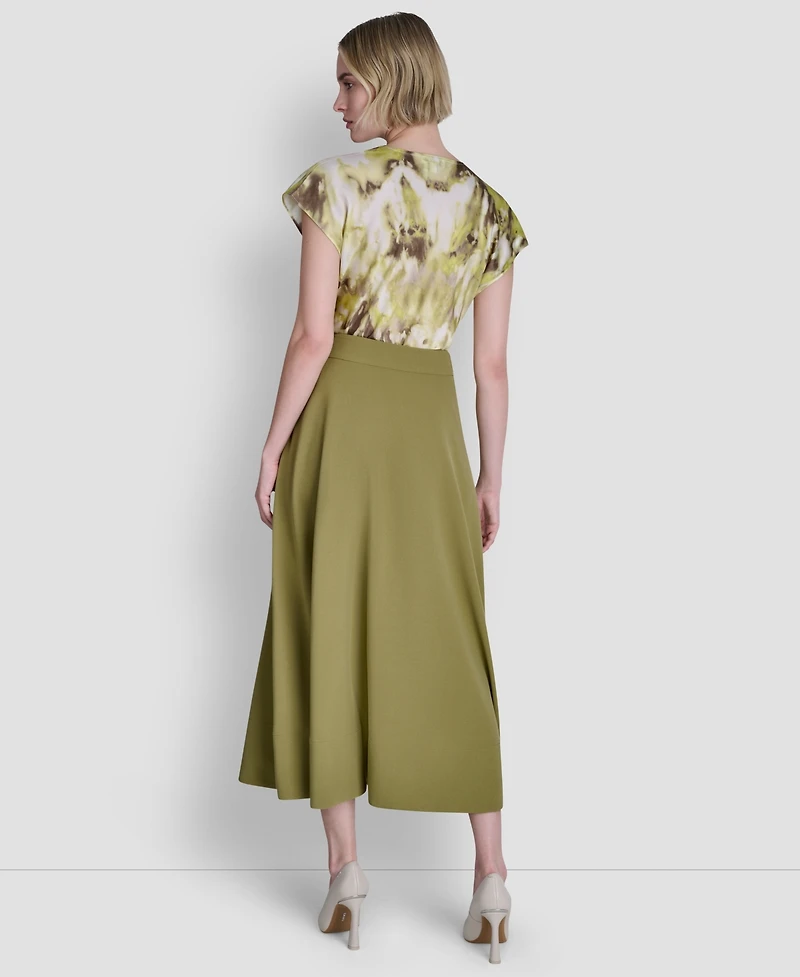 Dkny Women's Textured Maxi Skirt