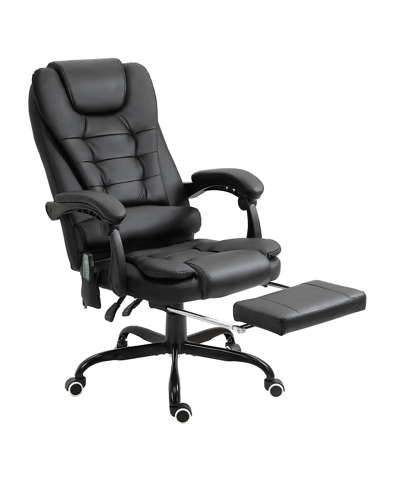 Boyel Living 7-Point Massage Office Chair High Back Executive Recliner with Lumbar Support