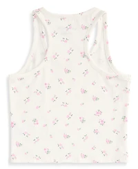 With Jules Girls' 7-16 Cotton Floral Tank Top