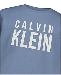 Calvin Klein Boys' 8-20 Crewneck Structure T-Shirt