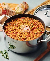 Tramontina Utsava Tri-Ply Clad Stainless Steel 5-Quart Covered Casserole