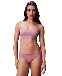 Calvin Klein Invisibles Comfort Lightly Lined Retro Bralette QF4783