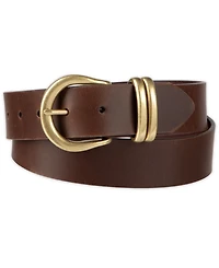 Levi's Women's Double Metal Loop Leather Belt