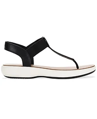 Style & Co Women's Harperr Elastic Round Toe Flat Sandals, Macy's Exclusive