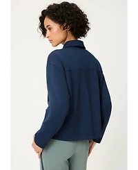 Olsen Women's Scuba Knit Jersey Jacket