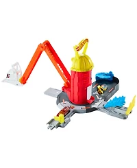 Hot Wheels City Super Fire Station Rescue Playset