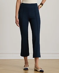Lauren Ralph Petite Coulson Twill Flare Ankle Pants